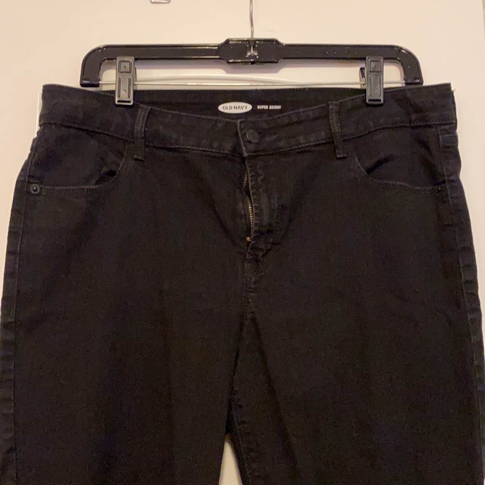 Old Navy Super Skinny Black Jeans